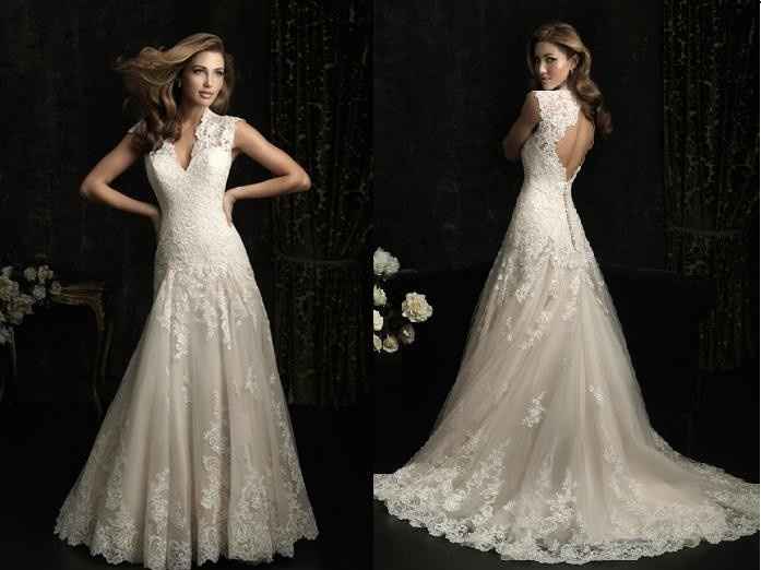 Show me you in your dress versus the model!