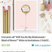 Bridesmaid gifts
