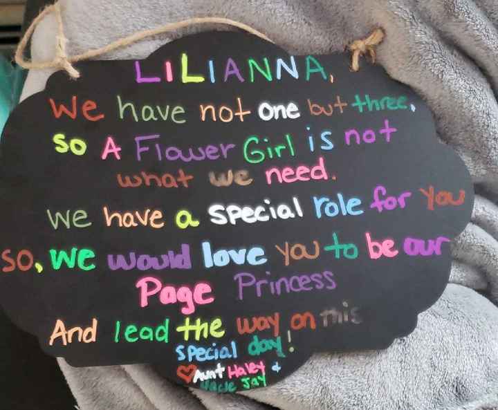 Is anyone having a “sign holder”? - 1