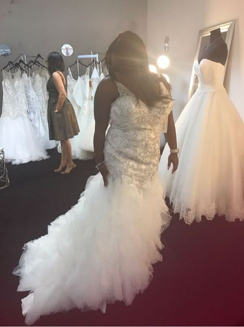 I said yes to the dress!!!