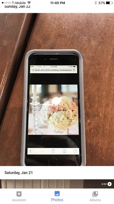 Wedding centerpiece mockups