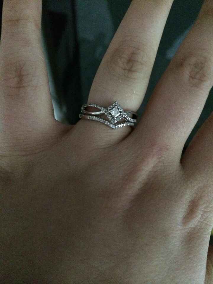 Broken engagement ring update!