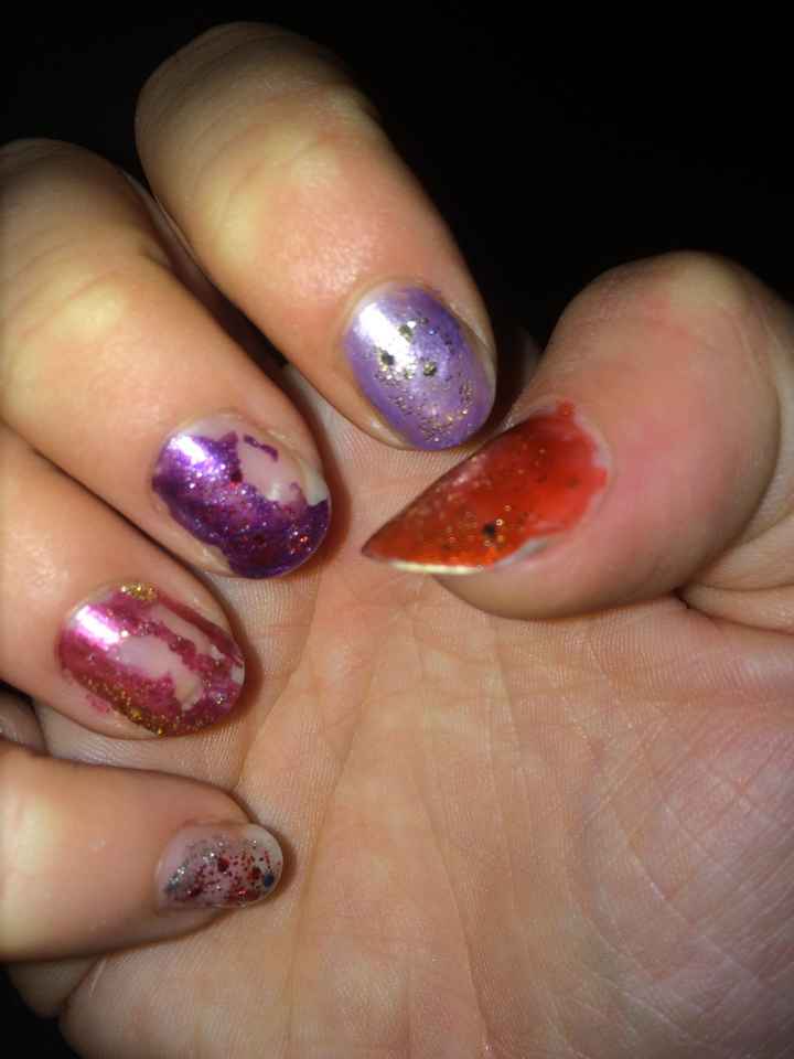 NWR: what polish are you wearing on your nails today?