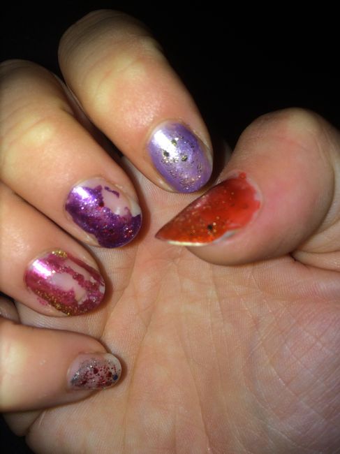NWR: what polish are you wearing on your nails today?