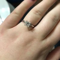 Show off your solitaire ring! 💎 - 1