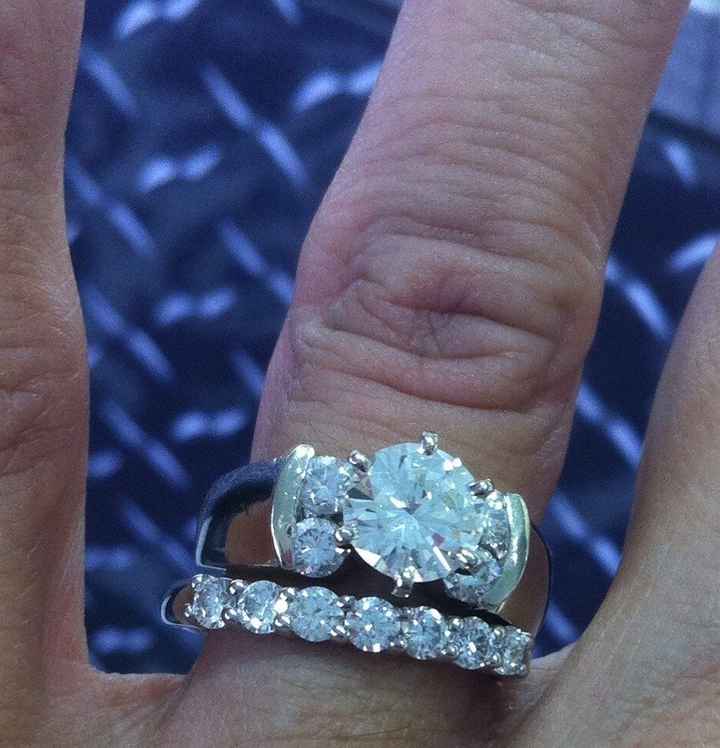 How many of you picked out your engagement ring??