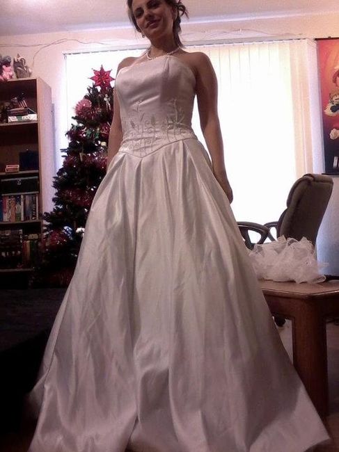Married ladies- show us the before and after dress pics!