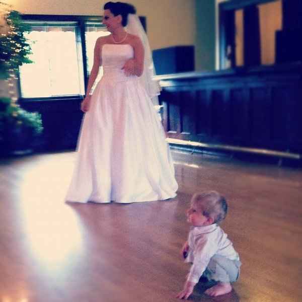 Back and married, with a few cell phone pics....