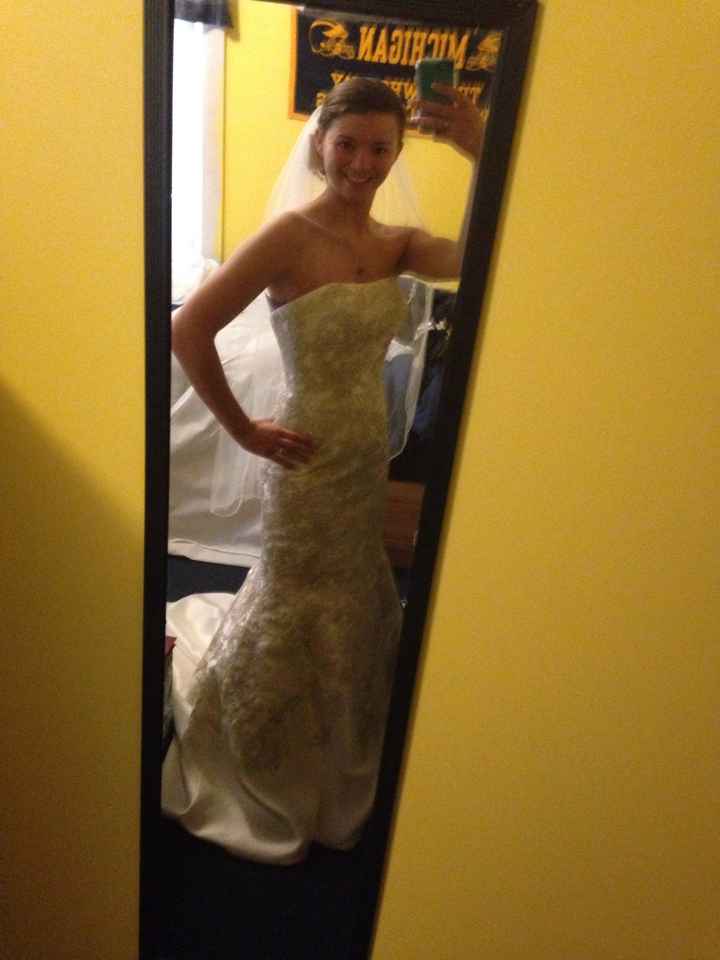 Show me your gown!