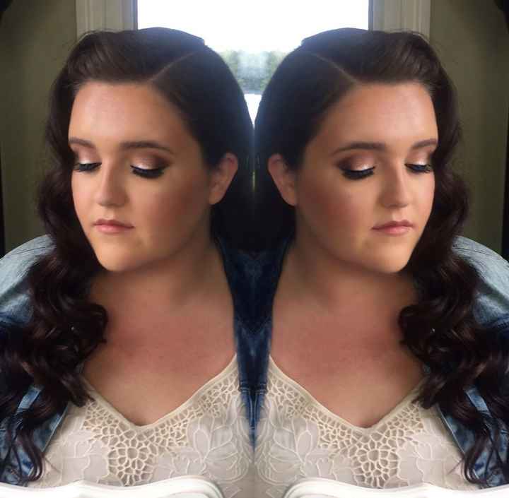 Makeup and hair trial !
