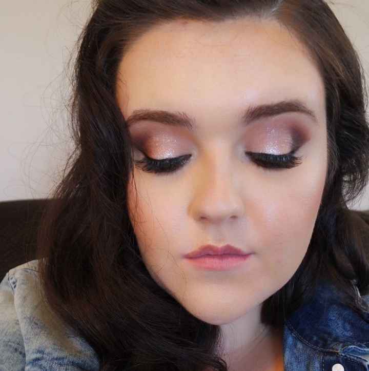 Makeup and hair trial !
