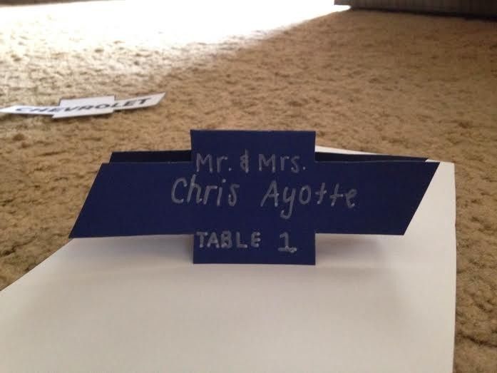 Escort Card Dilemma - What did you do?