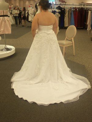 i think i found a dress!!!!!
