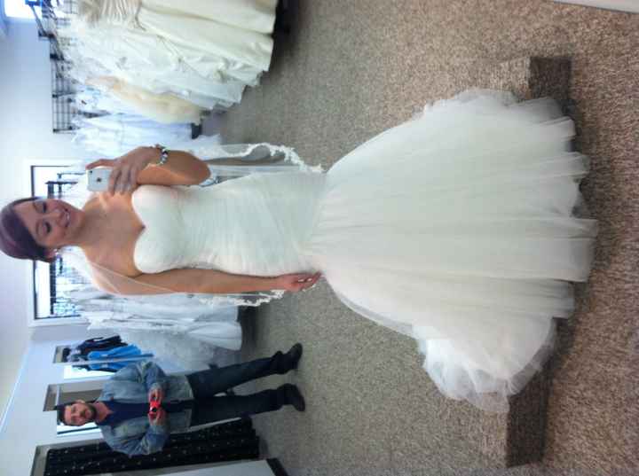 Second thoughts on wedding dress!! HELP