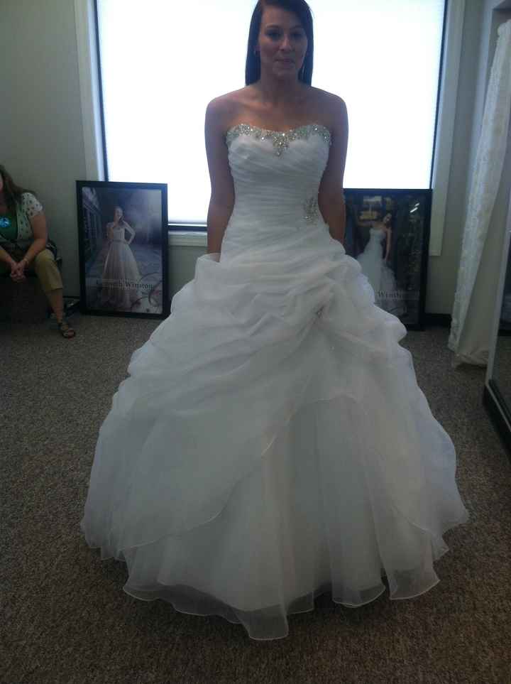 Second thoughts on wedding dress!! HELP