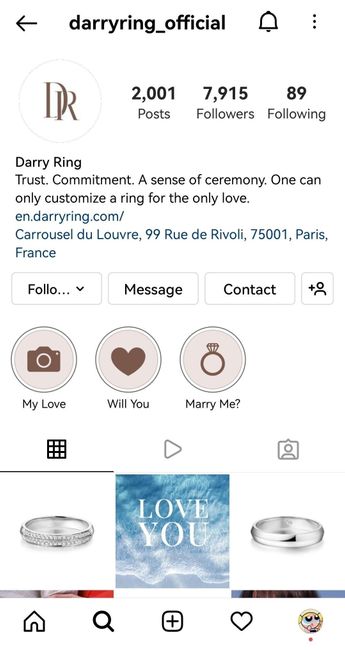 When did you realise you were in love with your now-fiance/ee? 1