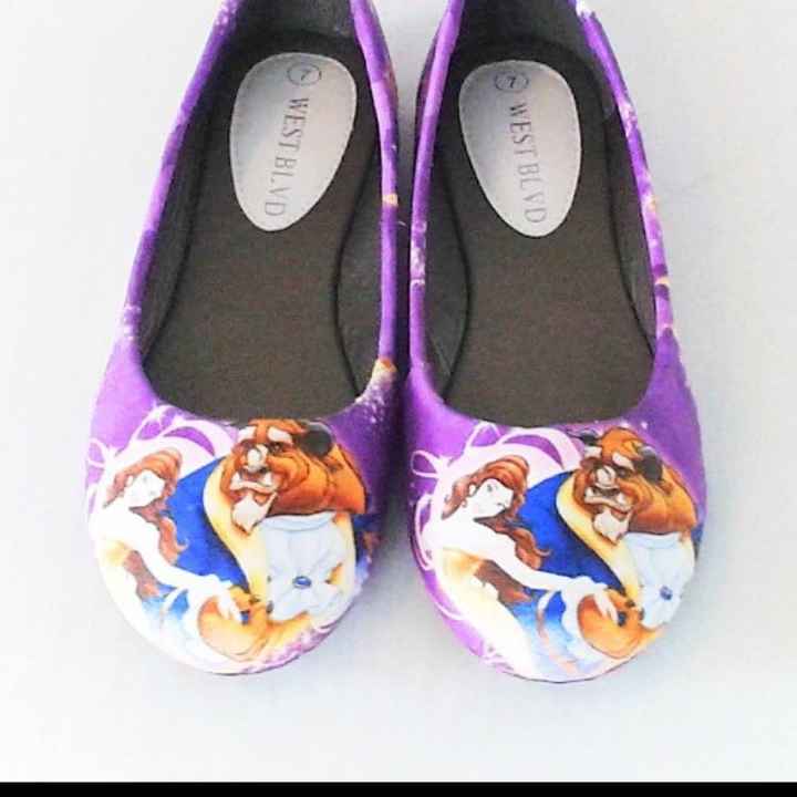 Flats for wedding day