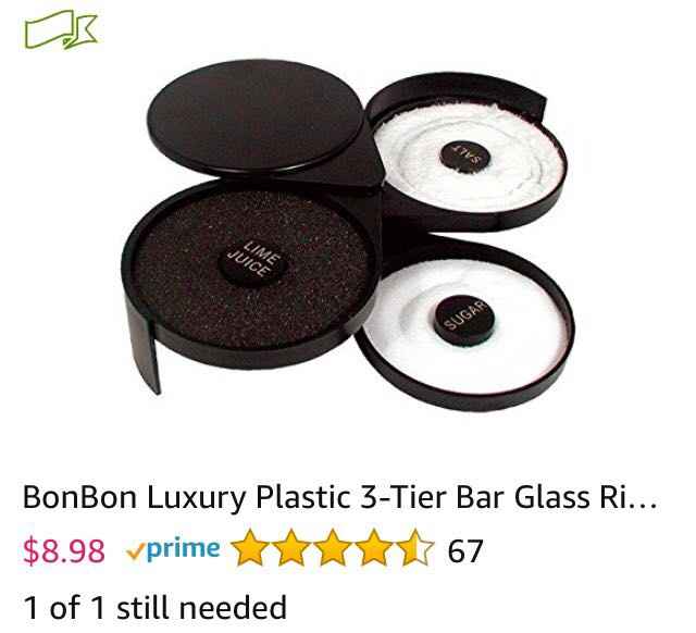 What's the most ridiculous item on your registry? - 1