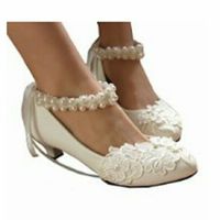 Yes I'm wearing my wedding shoes around the house
