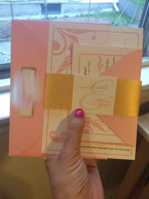 Idk if I like my invitations (pic) ....