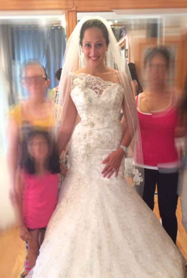 Found my dress BUT is it too much....