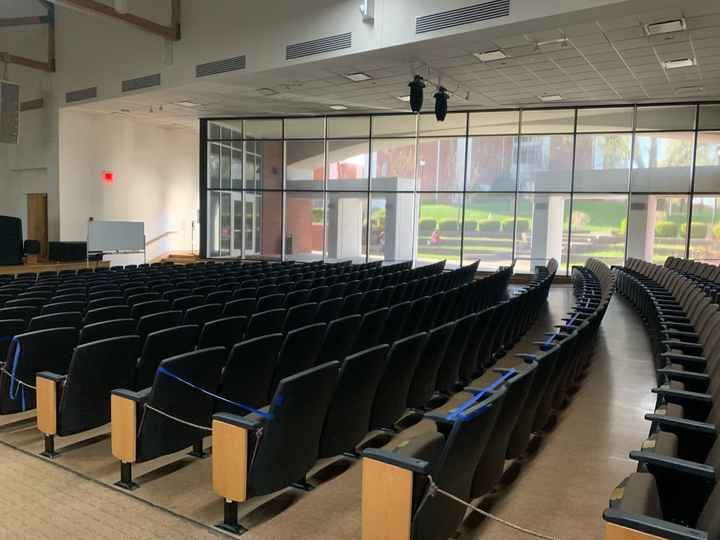 Ceremony Venue Has Too Much Seating - 1