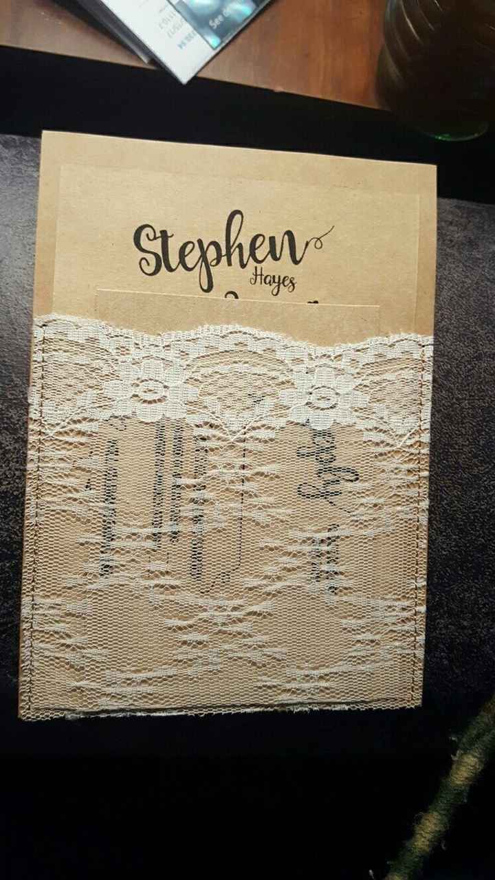 Show me your rustic/vintage wedding invitations please?