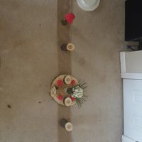 Centerpiece and table mock up!