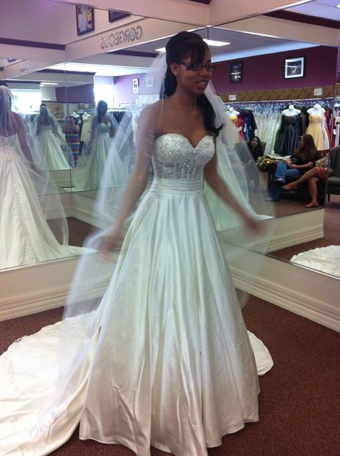 First dress Fitting!