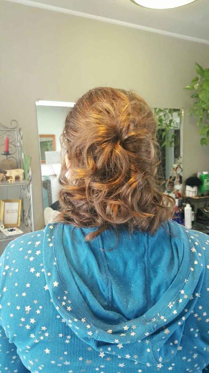 Hair and makeup trial!