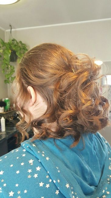 Hair and makeup trial!