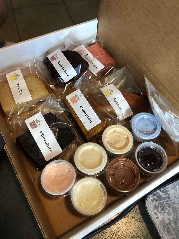Virtual cake tasting - 1
