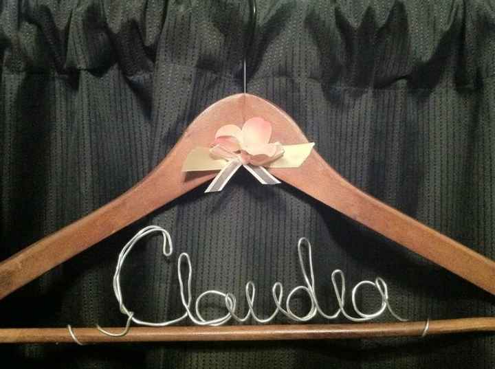 Personalized Hangers Completed! *PICS*