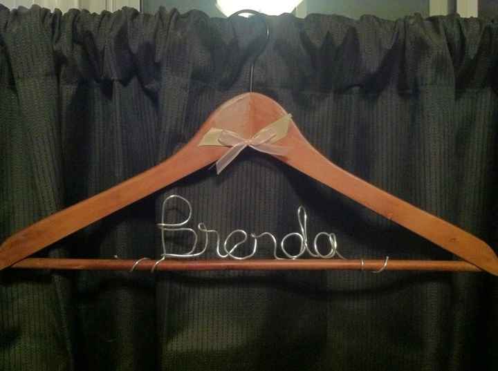 Personalized Hangers Completed! *PICS*