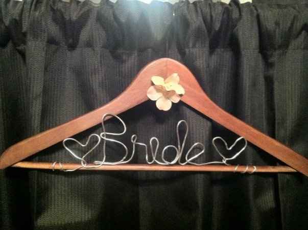 Personalized Hangers Completed! *PICS*