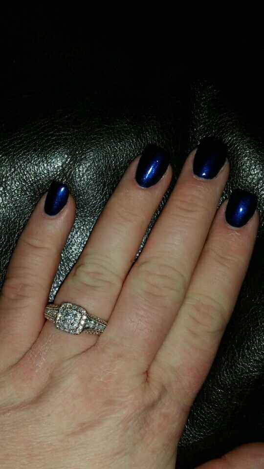 Lets see those beautiful engagement rings