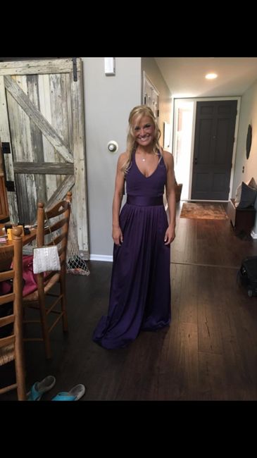 Alterations for bridesmaids - 1