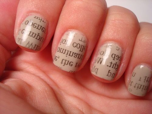 Wedding nail art