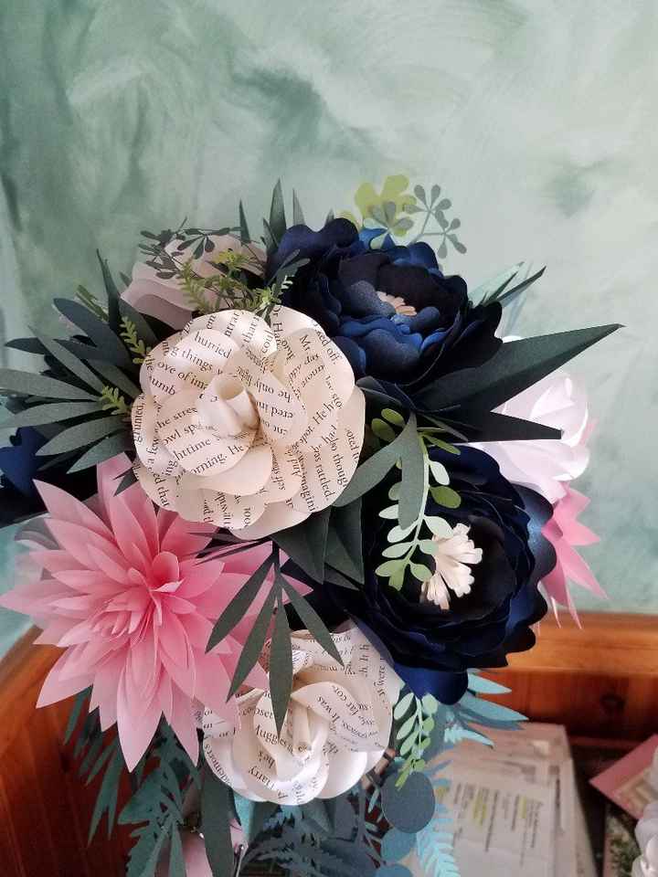 "Rough Draft" of Bridal Bouquet- Front