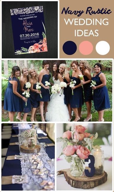Navy Rustic