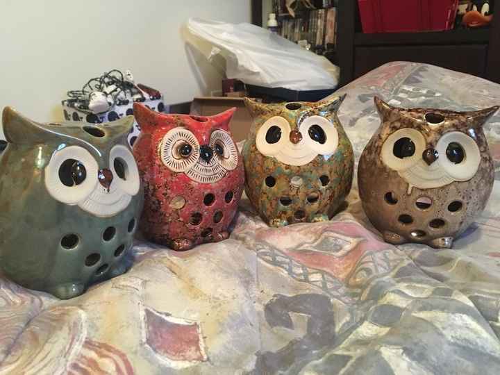 Centerpiece tea light holders