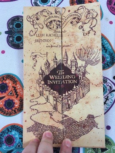 Harry Potter Invitations 1