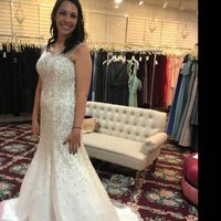 Second guessing wedding dress - 1