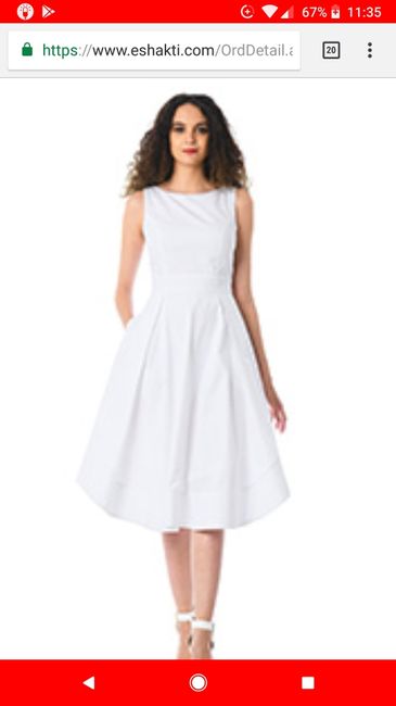 Bridal shower dress??  Link stores that have beautiful white dresses! - 1