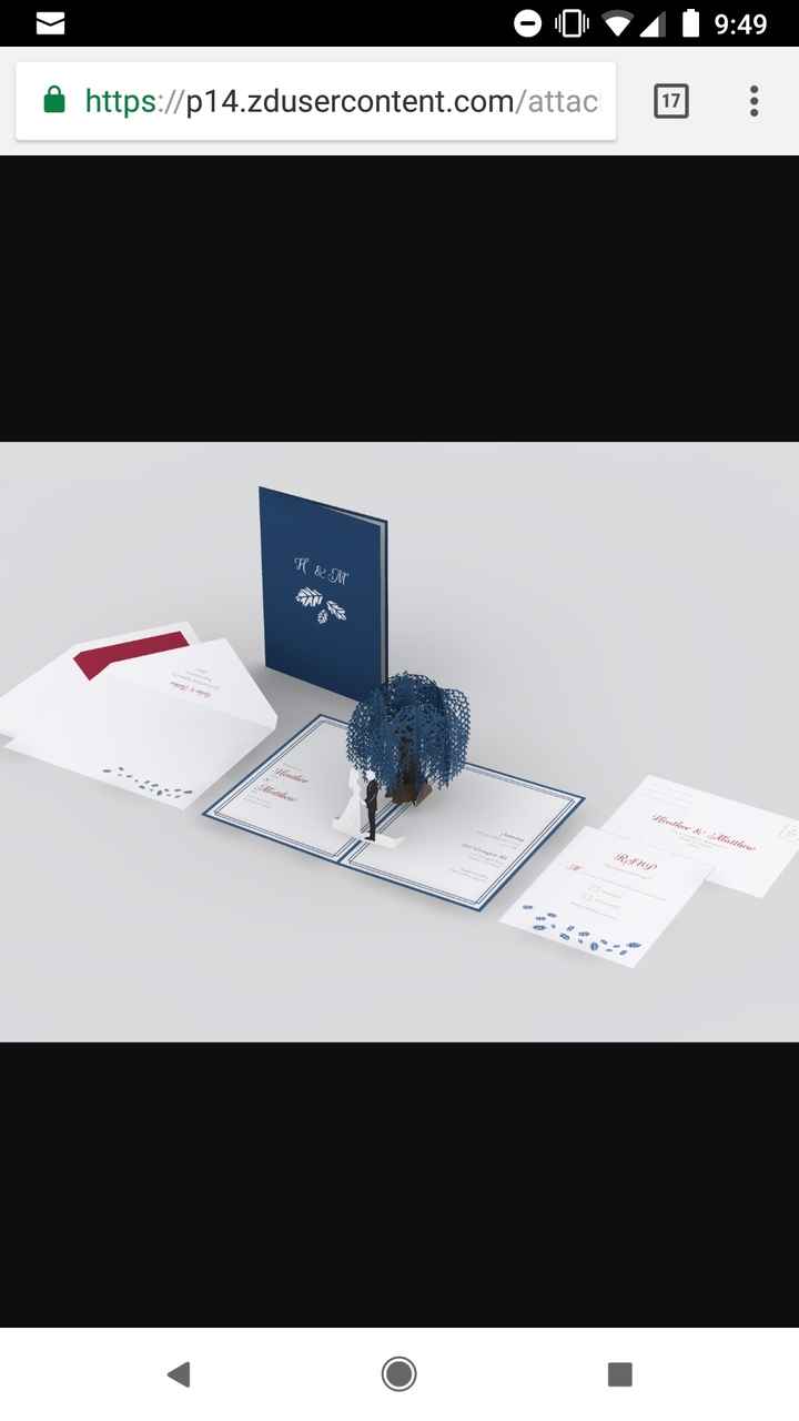 Finally Got Our Invitations!! - 1