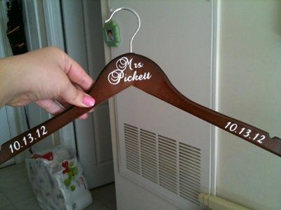 My DIY Bridal Hanger...Honest Opinions....