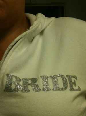 DIY iron-on day-of outfit