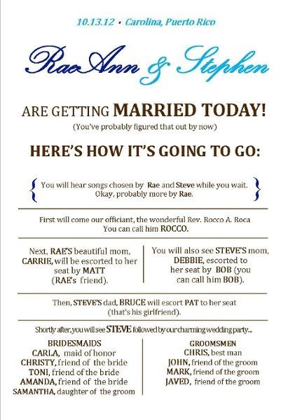 Program help---wording for FFIL's girlfriend?