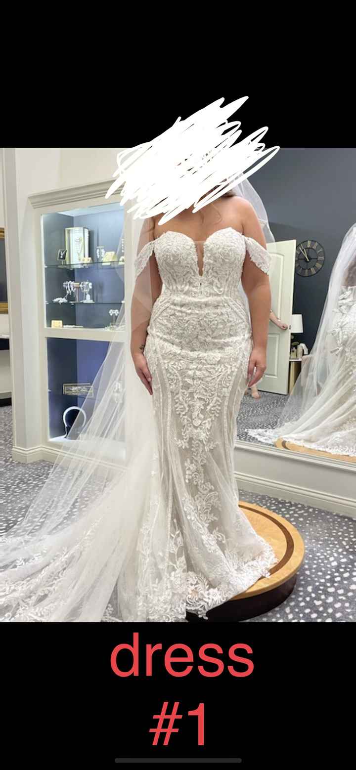 Can t decide between two dresses Weddings Wedding Attire