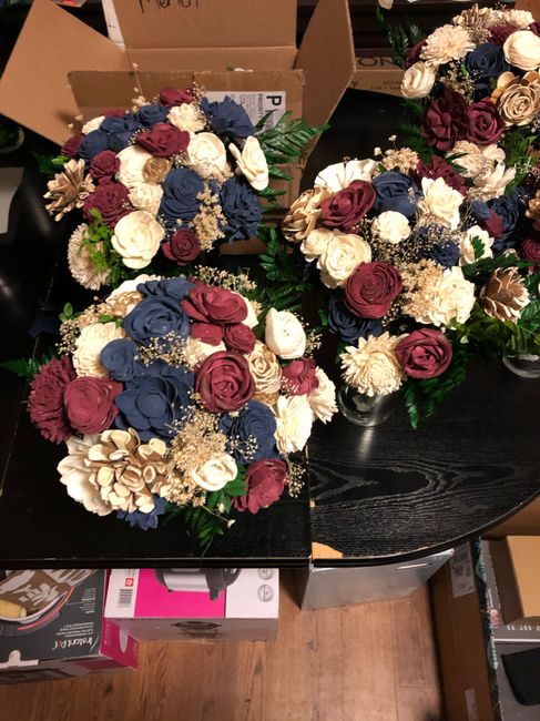 Wood flowers vs real flowers????? - 3